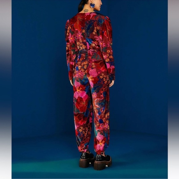 (Sold) Anthropologie X Farm Rio Snake Jumpsuit - Picture 12 of 16